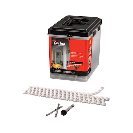 Fastenmaster FastenMaster Cortex No. 20 X 2-3/4 in. L Torx Ttap Star Head Deck Screws and Plugs Kit 1 pk CXTCL234VT250SM